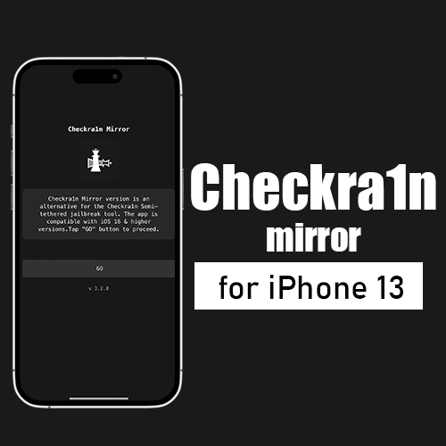 Checkra1n mirror for iPhone 13