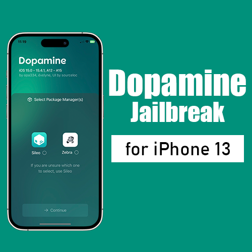 Dopamine jailbreak for iPhone 13
