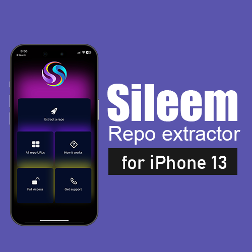 Sileem repo extractor for iPhone 13