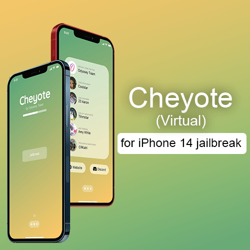 Cheyote (Virtual) for iPhone 14 jailbreak