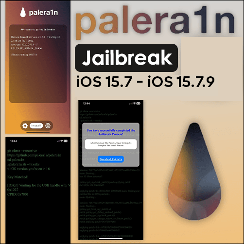 Palera1n Virtual terminal for iOS 15.7 - iOS 15.7.9