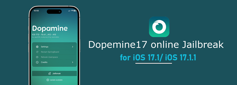 Dopamine 17 for iOS 17.1/iOS 17.1.1