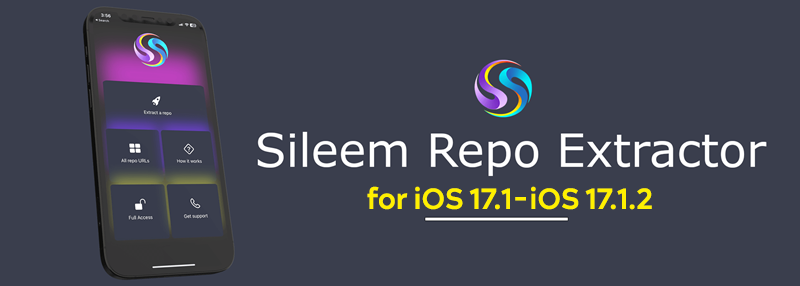 Sileem Repo extractor for iOS 17.1/iOS 17.1.2