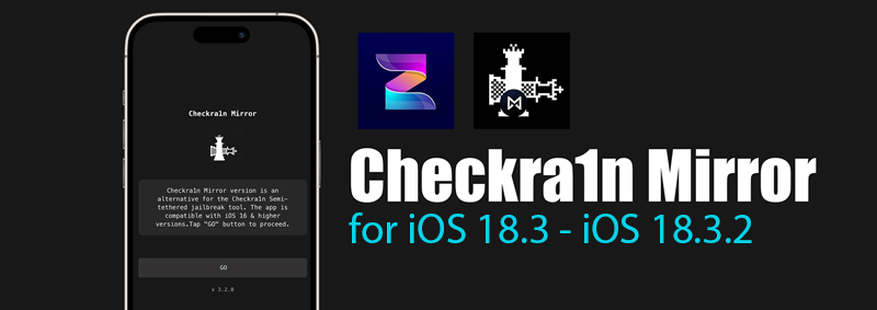 Checkra1n Mirror for iOS 18.3 - iOS 18.3.2