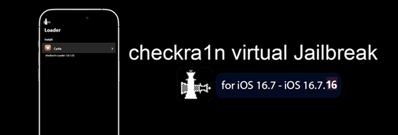 Checkra1n virtual for iOS 16.7- iOS 16.7.16