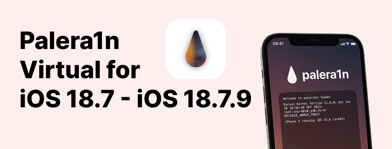 Palera1n virtual for iOS 18.7-iOS 18.7.9