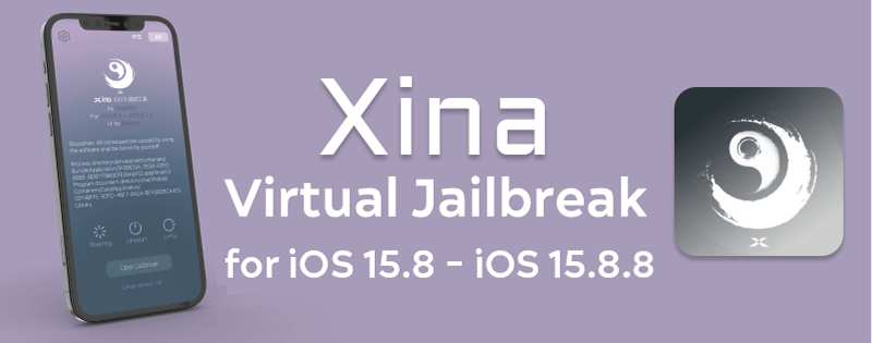 Xina virtual jailbreak for iOS 15.8 - iOS 15.8.8