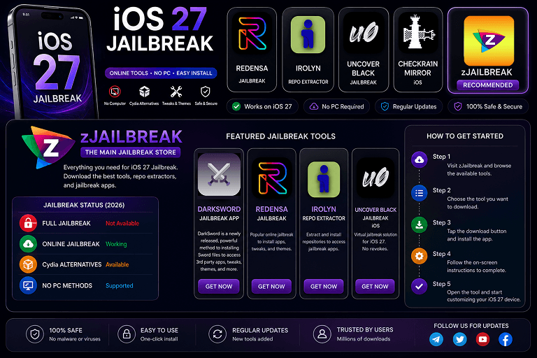 zJailbreak for iOS 27