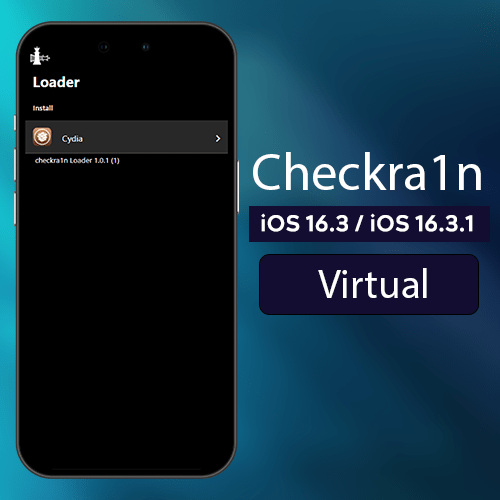 Checkra1n iOS 16.3 / iOS 16.3.1 virtual