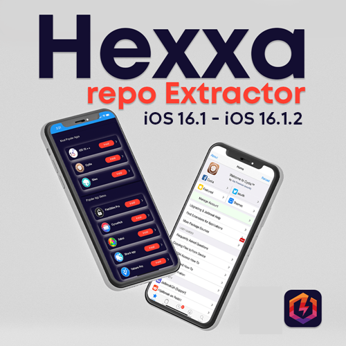 Hexxa Repo Extractor for iOS 16.1 - iOS 16.1.2