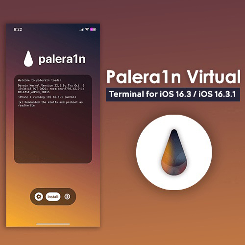 Palera1n Virtual terminal jailbreak