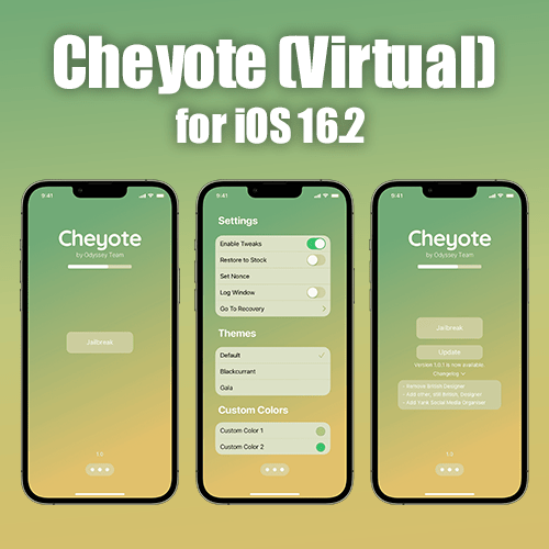 Cheyote Virtual for iOS 16.2