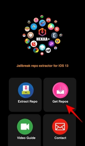Hexxa Plus iOS 13.6 jailbreak Repo extractor
