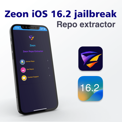 Zeon repo extractor iOS 16.2