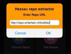 Hexxa plus enter Repo URL