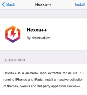 Hexxa Plus iOS 13.7 Installation